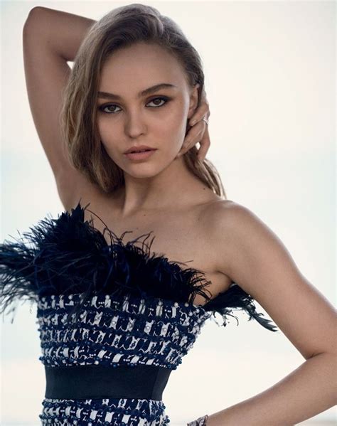 lily rose depp chanel vogue